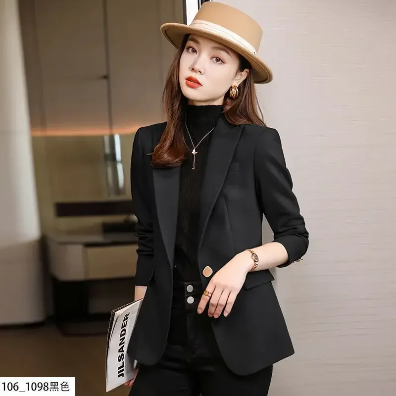 Office Ladies New Fashion Splicing Suit Blazer Women Clothing Woman Casual Nice OL Jacket Female Girls Coats VA1297