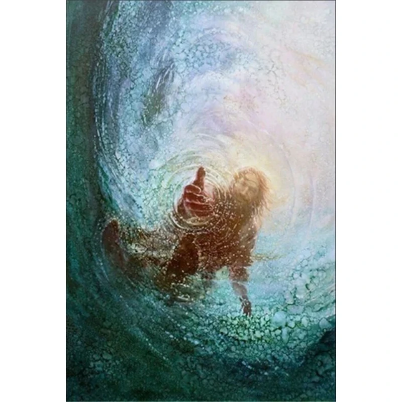 2026 Christian God Jesus The Shepherd Christ Belief Faith The Samaritan Woman Posters Prints Canvas Painting Wall Art Picture De