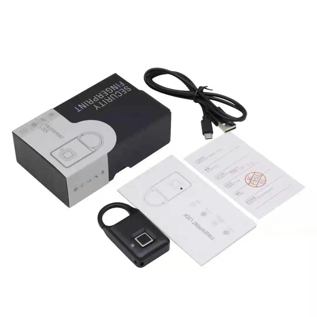 360度指紋アクセス制御ドアロックバッグスーツケース荷物ギフトロック用