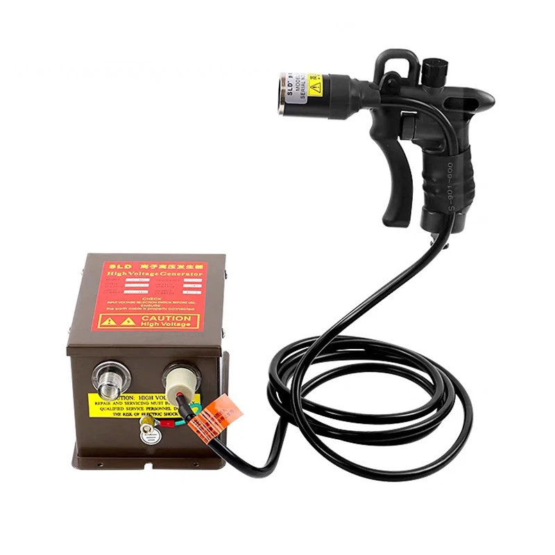 SL-004C  Static Removal Ion Air Gun Electrostatic Dust Removal Gun High Pressure Ion Dust Blowing Gun