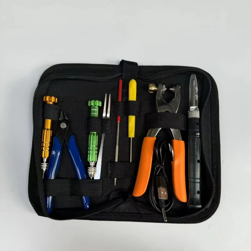 Portable Badminton Racket Protective Tube Tool Set Professional Racket Repair Tool Durable Repair Tools Lightweight Rackets Part