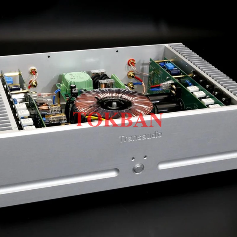 Tokban FM711 Amplificatore di potenza 150w * 2 Ad alta potenza ON MJL4281 Amplificatore audio HIFI a bassa distorsione a basso rumore