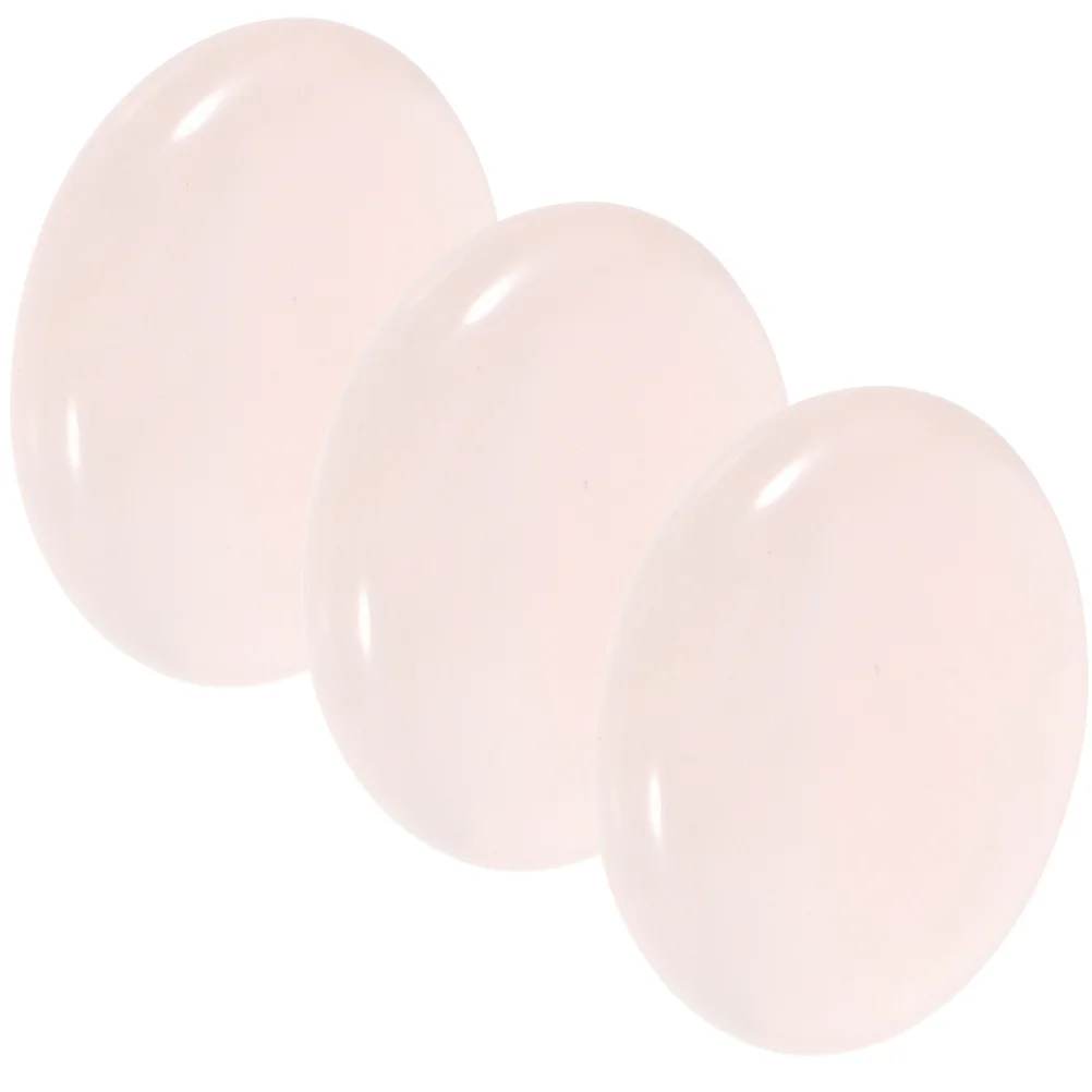 3 個まつげエクステンション翡翠パレットラウンドラッシュホルダーストーン接着剤収納用美容サロンツールまつげアクセサリー