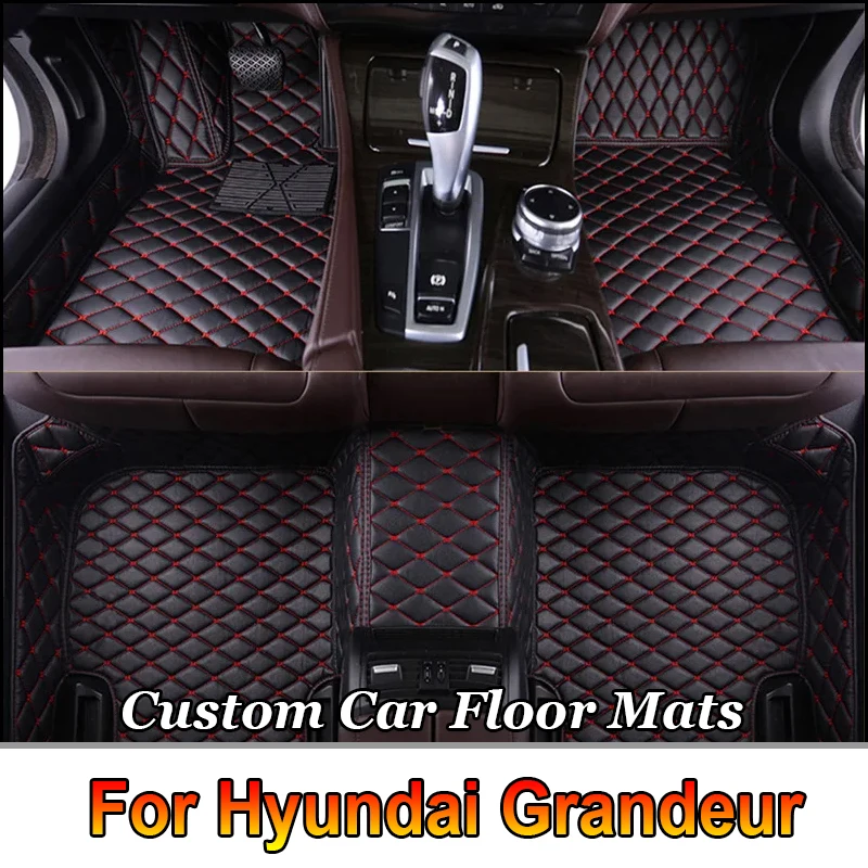 

Автомобильный коврик для Hyundai Grandeur Azera HG 2012 2013 2014 2015 2016 2017, водонепроницаемые коврики, автомобильные коврики, чехлы для ног, автомобильные аксессуары