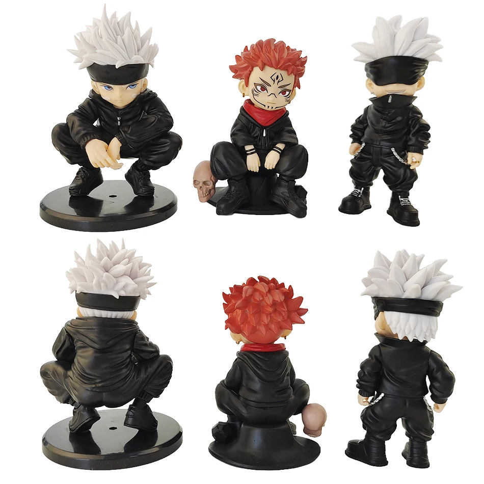 Jujutsu Kaisen Anime Figures Geto Suguru Gojo Satoru Doll Fushiguro Toji Okkotsu Yuta Inumaki Toge Collection Toys for friends