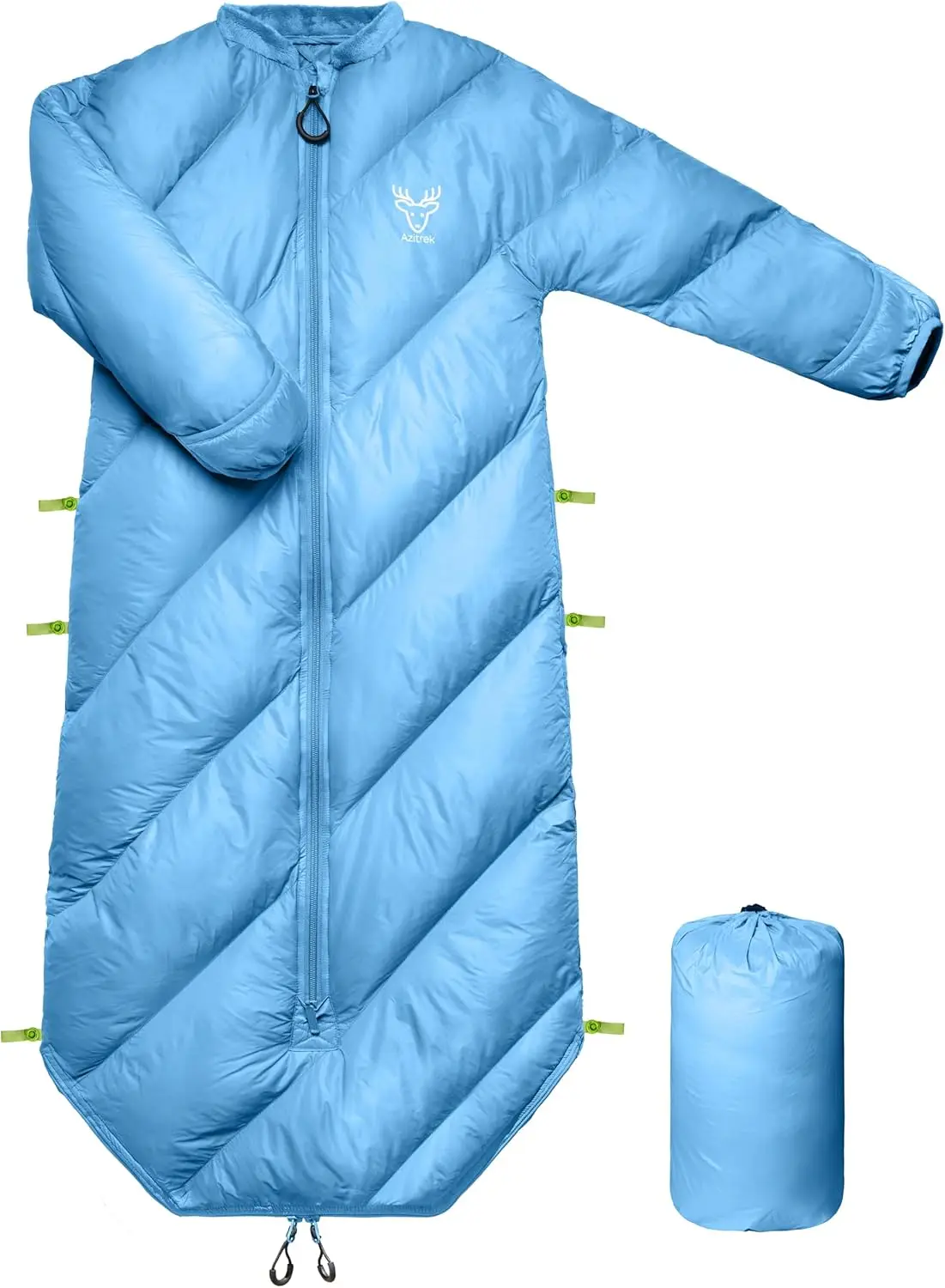 

Kids' Walkable Sleeping Bag for Camping & Sleepovers, 2T-4T, Lightweight & Washable