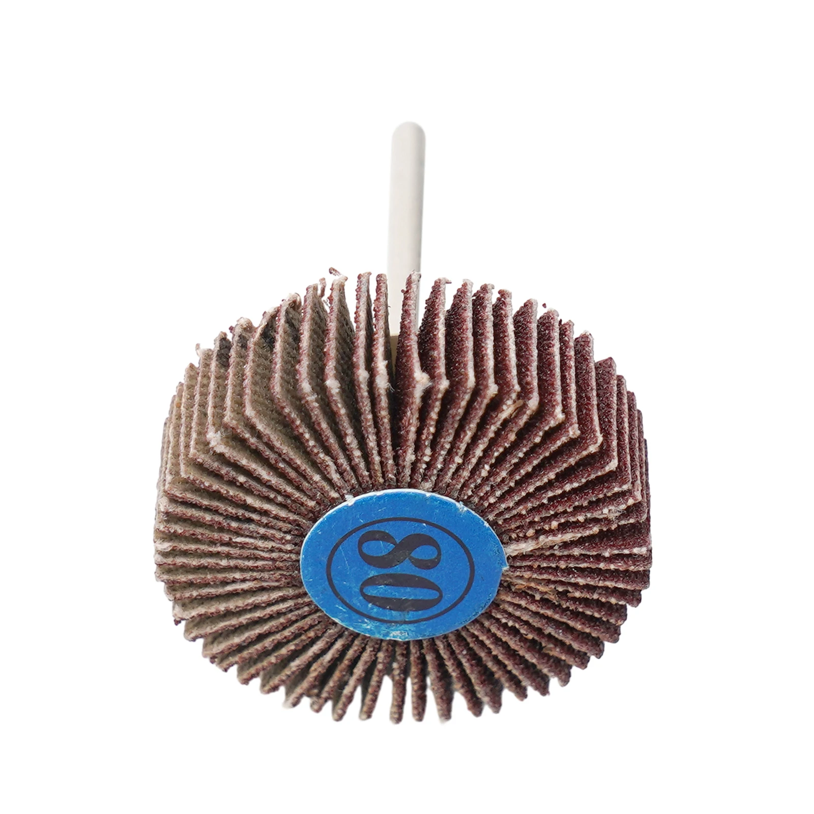 

5pcs 32mm Flap Wheels for Rotary Tool with 3.17mm Shank | Aluminum Oxide Sanding Discs for Metal Deburring Rust Paint Removal