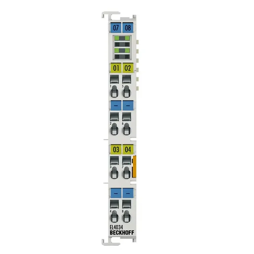 Modul PLC keluaran Analog 4 saluran Terminal EtherCAT EL4034