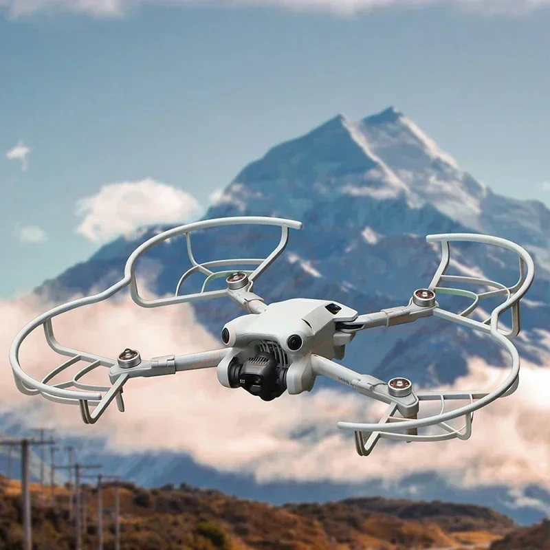 Кольца бампера для DJI Mini 4 Pro, лопасти пропеллера, защитное кольцо, быстросъемный антивибрационный чехол для весла, аксессуары для дронов