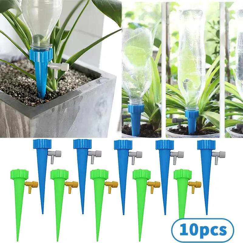 

1/5/10/15/20pcs Auto Drip Irrigation Watering System Dripper Spike Kits Garden Household Plant Flower Automatic Waterer Tools