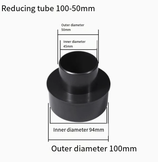 Woodworking Dust Collector Vacuum Cleaner Conversion Connector Interface 32/35/38/40/100mm Converter Takeover