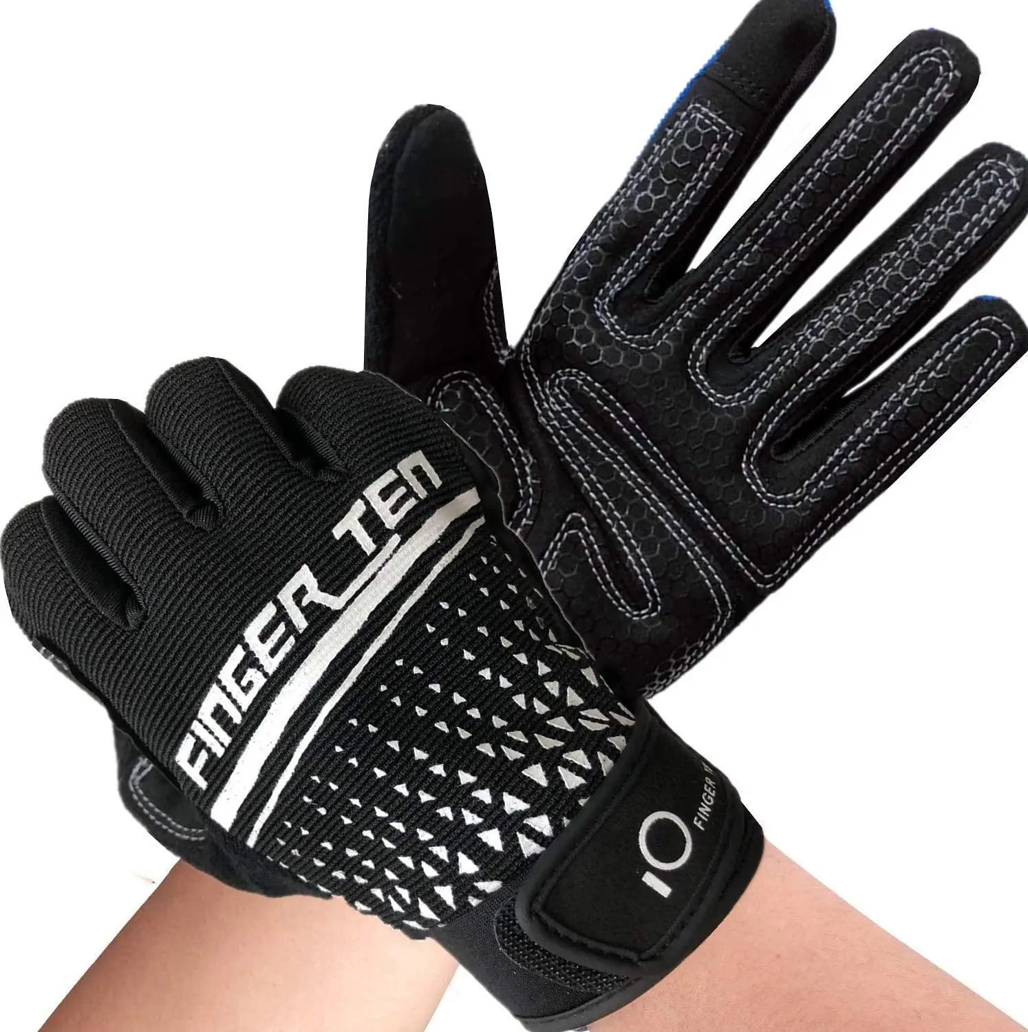 Men Women Training Gym Gloves Fitness Weight Lifting Full Finger Support Breathable Sports Exercise Weights Glove Drop Shipping