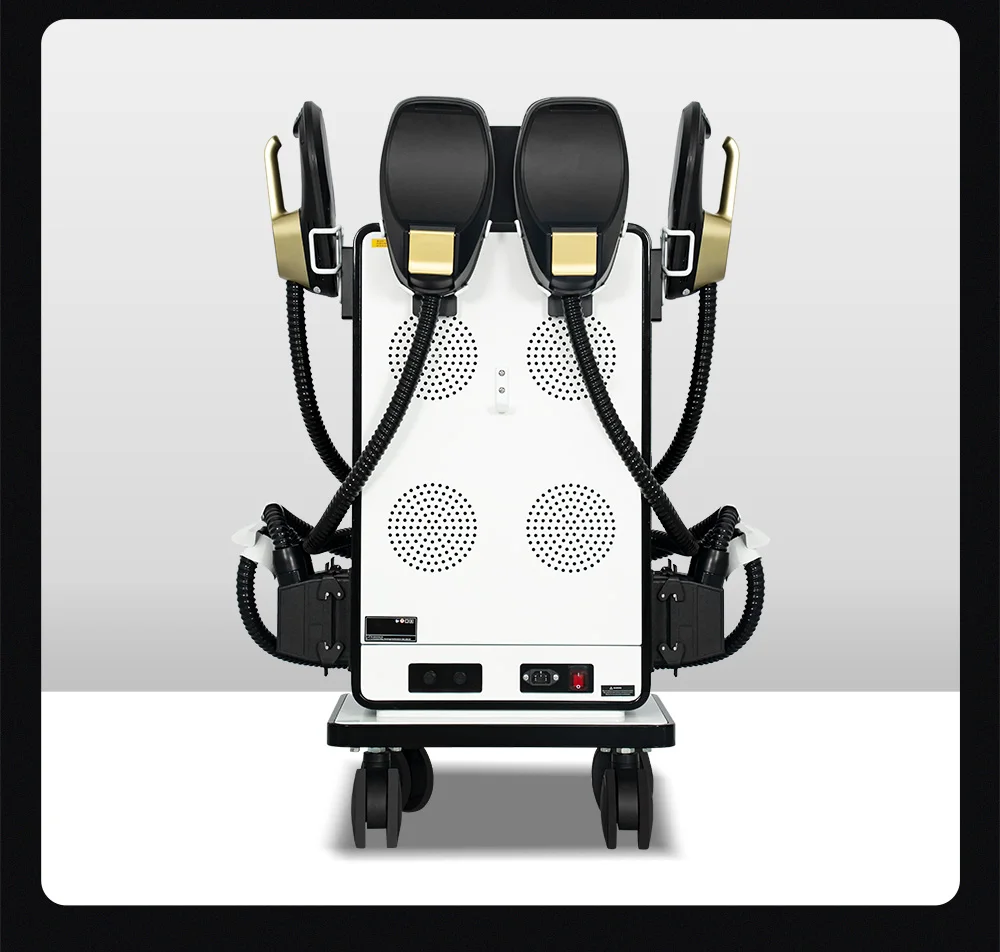 myoslim Body Shapping Machine EMS Hiemt Muscle Stimulator EMS Body Sculpt Beauty Equipment with 4 Handle Pelvic Floor