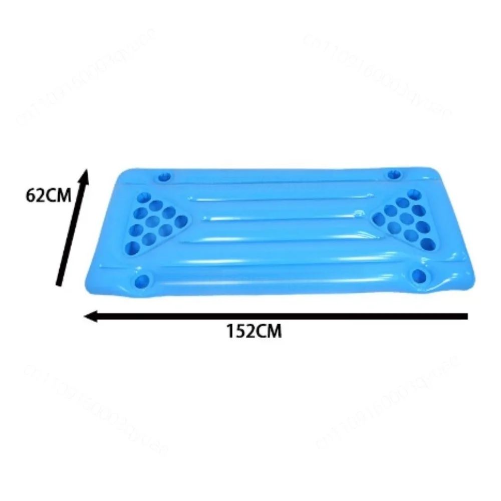 Floating Pool Tray Inflatable Pool Table for Outdoor Ping Pong Game Drinks Beer Ice Bar Camping Ice Bucket