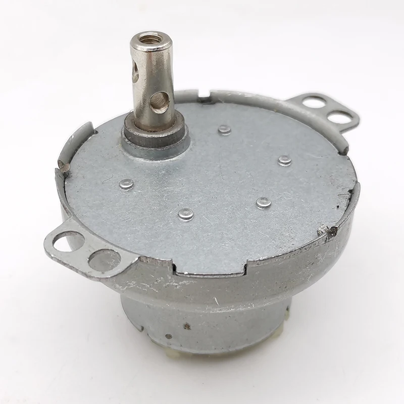 1Pcs JS-50T(S) 2rpm-100rpm DC Gear Reducer Motor 3-24V Metal Housing Plastic Gear Display Stand Vending Machine BBQ Grills Fan