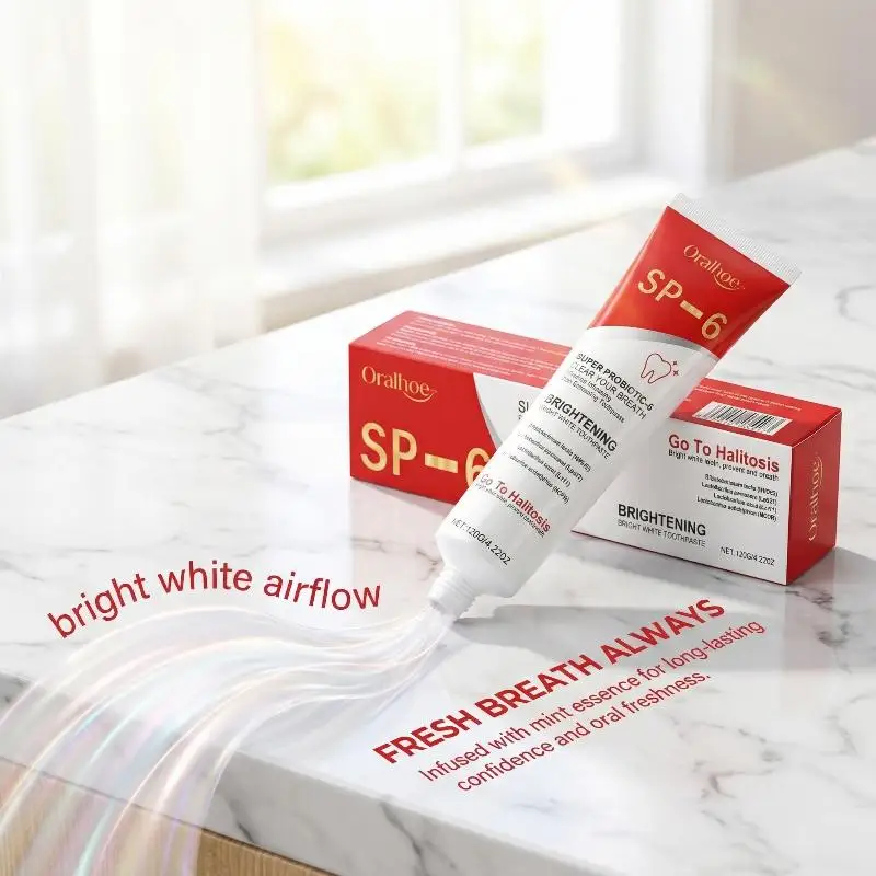 

Зубная паста Sp6 Probiotic: глубокая очистка, удаление налета, улучшение состояния зубов, защита от кариеса, свежее дыхание, очищение полости рта.