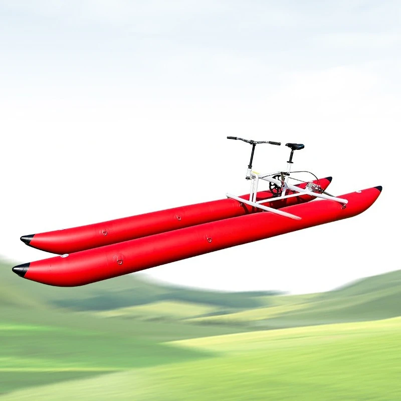 

Single Water Bike Park Attractions Sightseeing Boat Pedal Boat Water Leisure Equipment Inflatable Single Water Bike