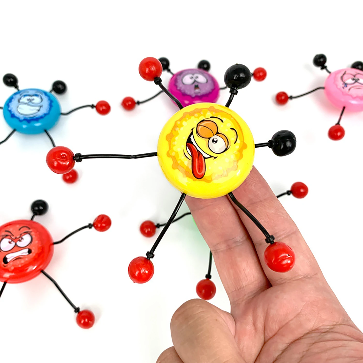 Lustige klebrige Wand klettern Jungen Spielzeug für Kinder Kunststoff Klettern Flip Mann attraktive klassische Spielzeug Kinder rotierende Neuheit Geschenke