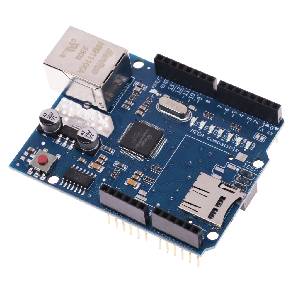 UNO Shield Ethernet Shield W5100 R3 UNO Mega 2560 1280 328 UNR R3 only W5100 Development board For Arduino