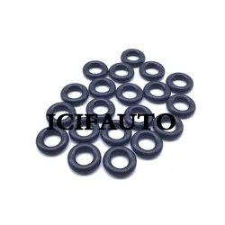 20x Fuel Injector Rubber Seal O-Ring For Porsche BMW Ford Opel VW Seat Audi Mercedes-Benz Citroen 13641730767 9197716 0199971348