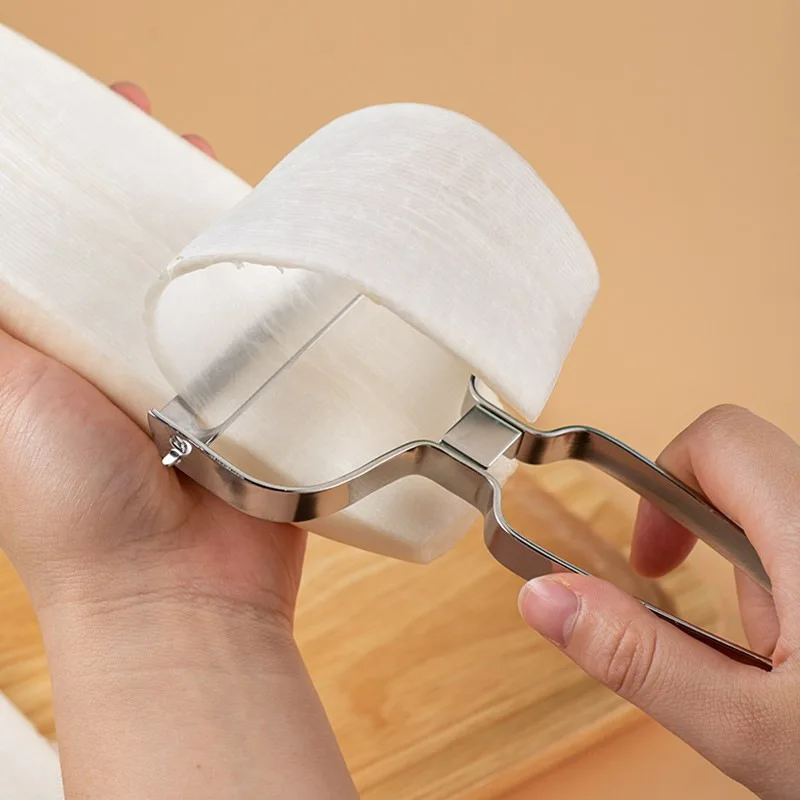Schäler Gemüse Obst Edelstahl Messer Kohl Reiben Salat Kartoffel Slicer Küche Zubehör Kochen Werkzeuge Breiten Mund – Detail 7