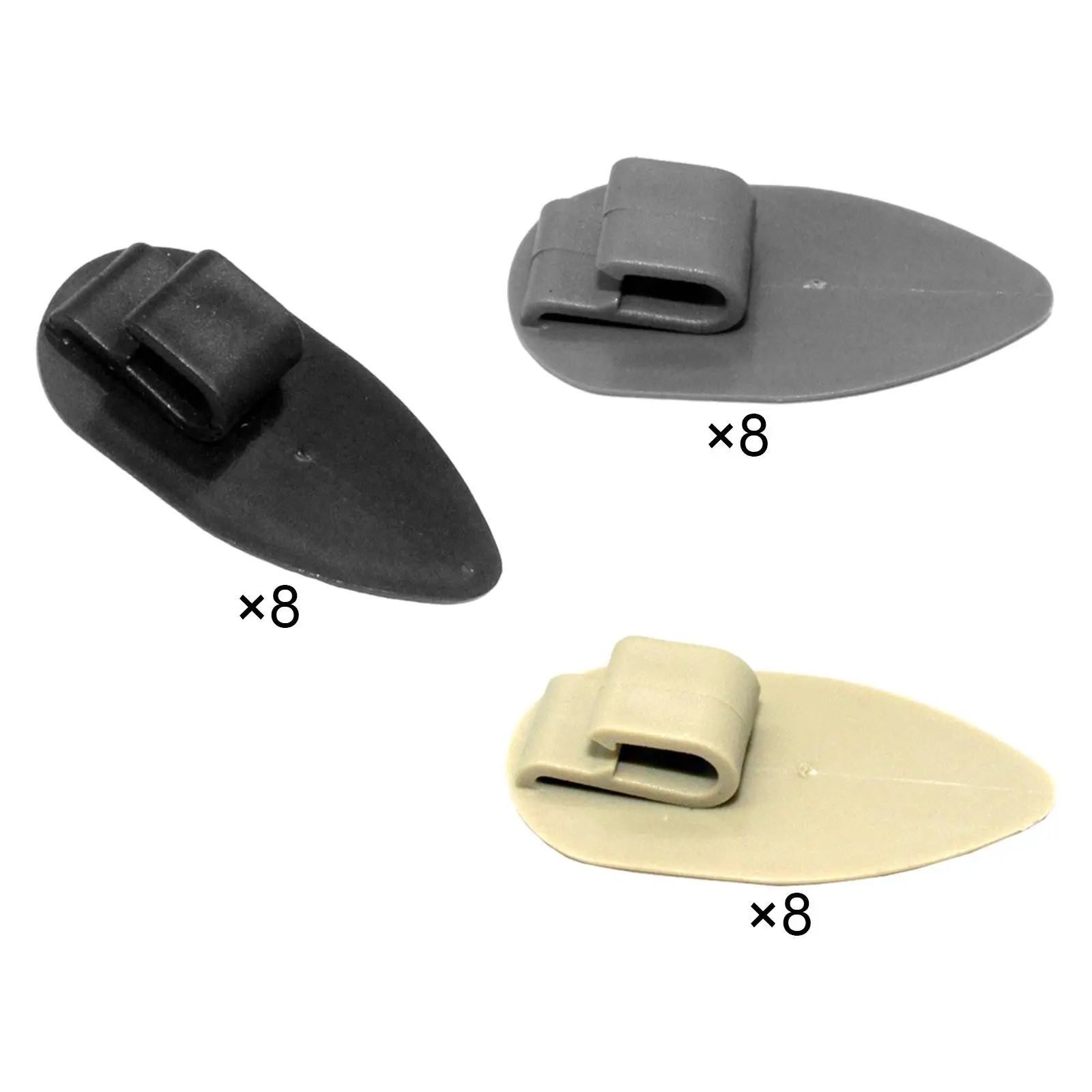8x Floor Mat Retainer Clips Carpet Fixing Clamps Grips Quality
