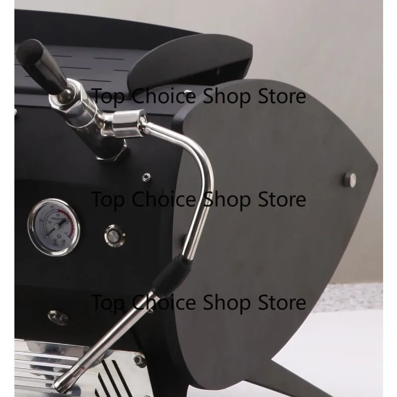 Double Group Leaf Style Commercial Espresso Coffee Machine With Hot Water Supply System