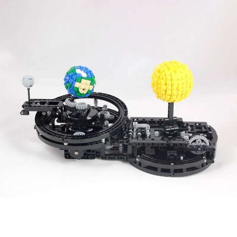 2303 pièces MOC soleil terre lune Orrery modèle technique blocs de Construction idée de Construction jouets brique cadeau de noël enfants anniversaire