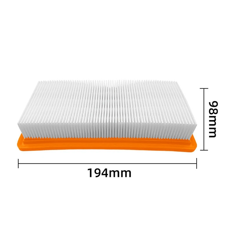 ケルヒャー用モーター保護フィルター,6つのプレミアム/br 45/22 c,bpパック,5600,Puzzi 30/4 e ds5500,掃除機部品,2x