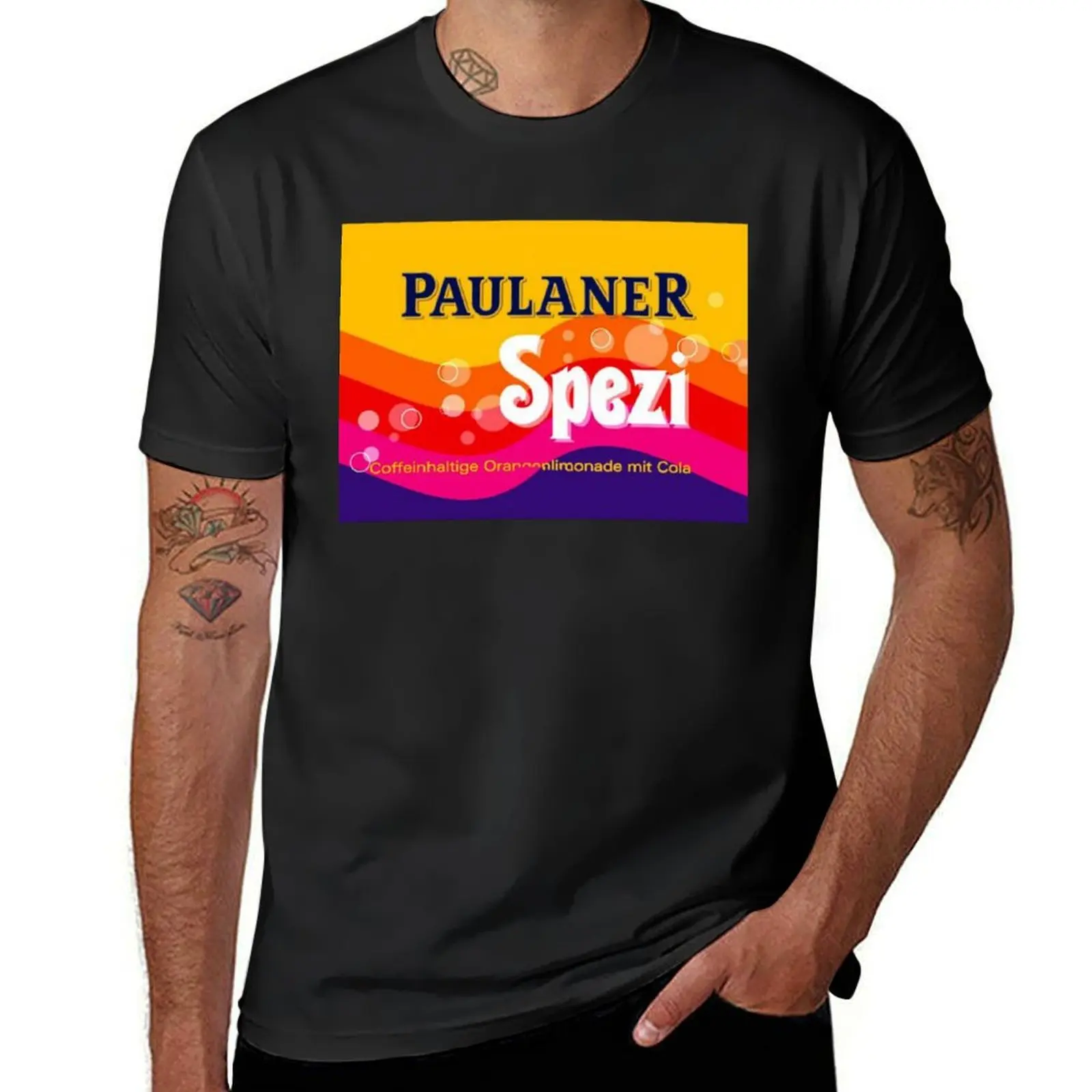 Paulaner Spezi T-Shirt summer tops animal prinfor boys t shirts for men