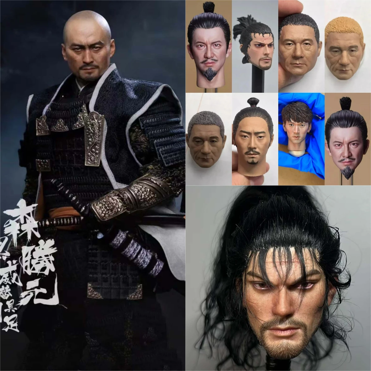 

Масштаб 1/6, окрашенная смолой голова, скульптура для Beat Takeshi/Takeshi Kitano (Yakuza) и Oda Nobunaga Samurai, экшн-фигурка, коллекционная