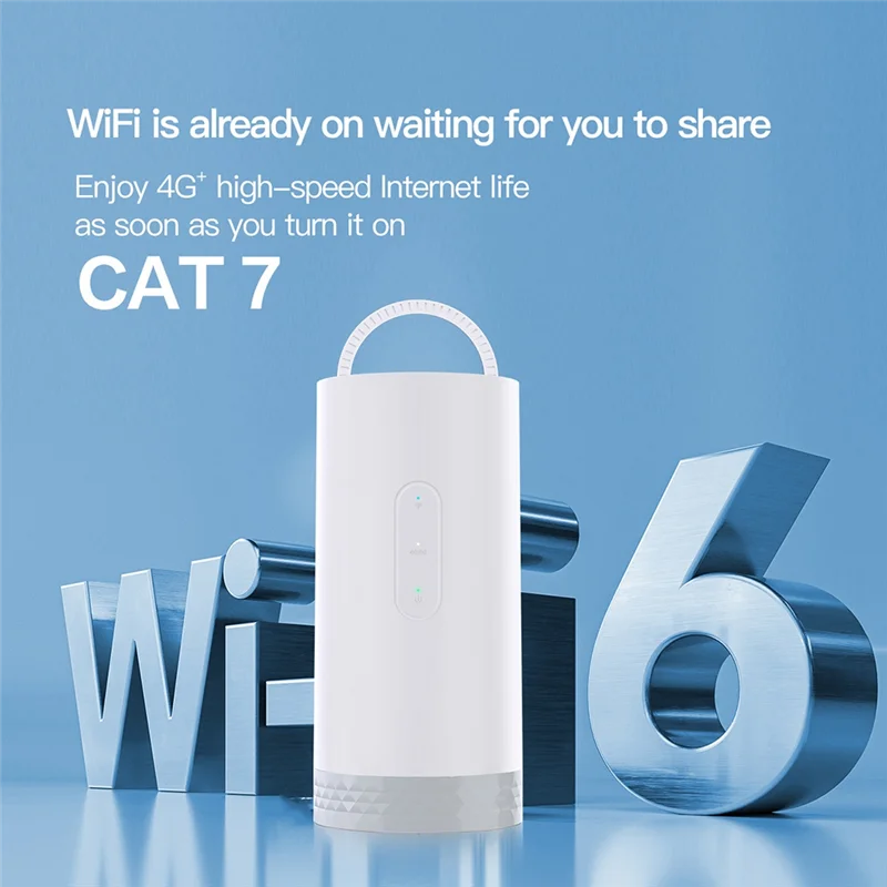 

B27B LTE Cat7 Wireless Wifi Router 4G CPE CAT7 Card Router Wireless Wifi Router SIM Indoor Router With RGB Global Bands EU-PLUG