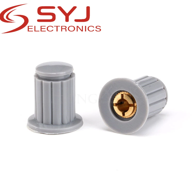 1piece Gray|Copper Core Knob Cap WXD3-13-2W WH5-1A WX14-12 Potentiometer Knob