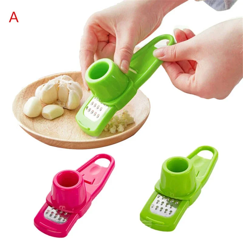 Candy Color Kitchen Accessories Plastic Ginger Garlic Grinding Tool Magic Silicone Peeler Slicer Cutter Grater Planer