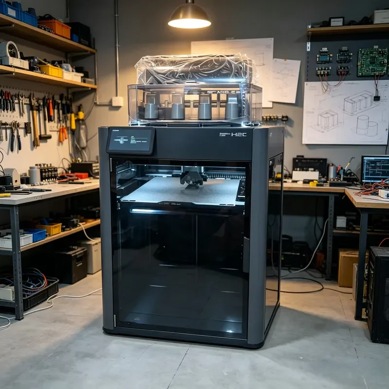 for H2C COMBO 40W High Precision 3D FDM Printer Auto Leveling 1.75mm PLA ABS Global Version