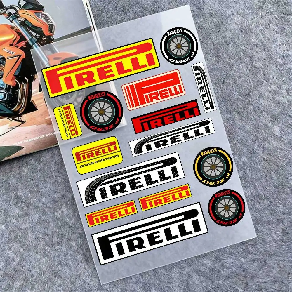 

Светоотражающие наклейки PIRELLI для мотоциклов, предупреждающие о безопасности в темноте, для шлемов скутеров.