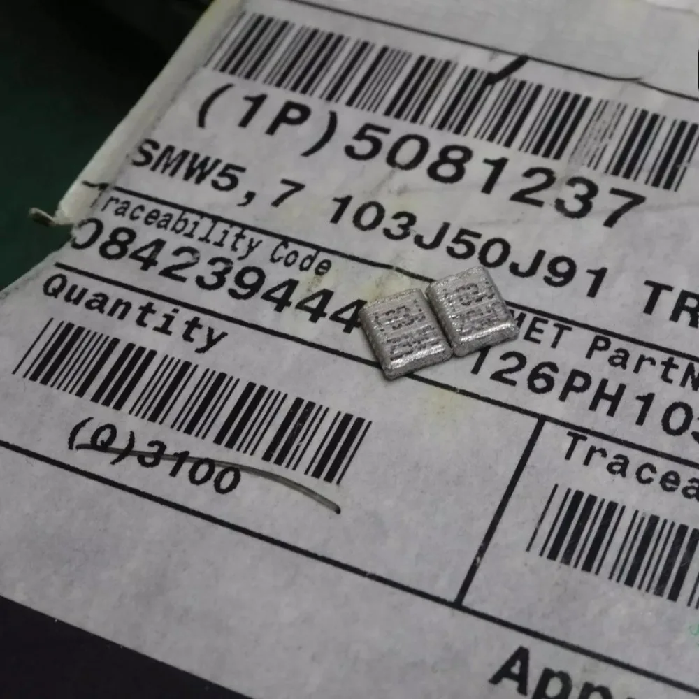 10pcs/lot SMW5.7 SMD2220 0.01uf 50V 10nF 10000pF 103 J Brand New Surface Mount Film Capacitor F126PH103J050VV022