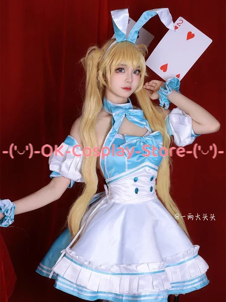 Game FGO Altria Pendragon Cosplay Costume Women Cute Maid Dress Halloween Carnival Uniforms Anime Clothing Custom Made