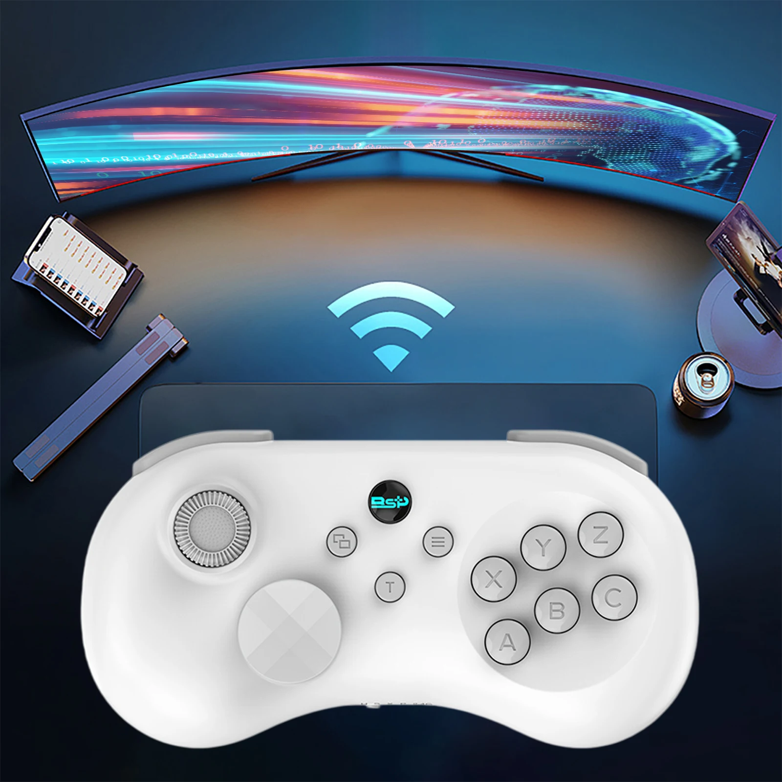 Pengontrol Game Enam Tombol An - Gaming Console Windows ulasan dan harga