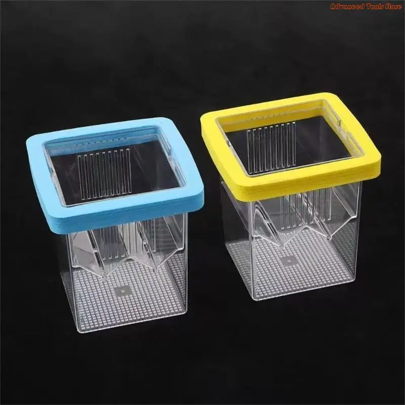 Fish Breeding Box Aquarium Hatchery Incubator Box with Suction Cups for Newborns W91B