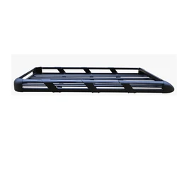 Thickened Aluminum Alloy Double-layer Roof Luggage Rack SUV General Roof Load Bearing Frame Car Travel Rack Shelf Modification