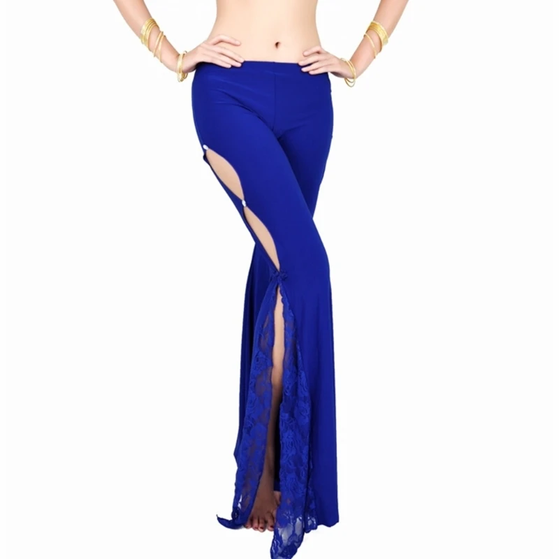Stretchable Hip Scarves Dancewear Moisture Wicking Fabric Stage Performances Trousers Multiple Colors