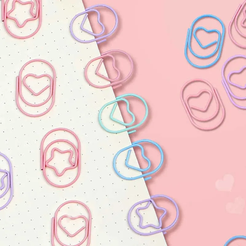 

10pcs Colorful Loop Pins - Creative Stationery Bookmark Set, High Value for Money, Perfect for File Organization and Display