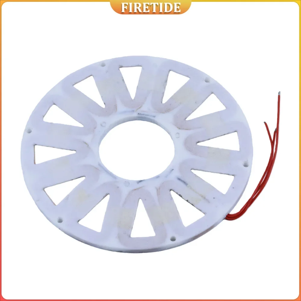 3-Phase Coreless Disc Coil 90/160mm x 5/9mm for Axial Flux Generator/DIY Wind Turbine/Micro Hydro Power System 300W