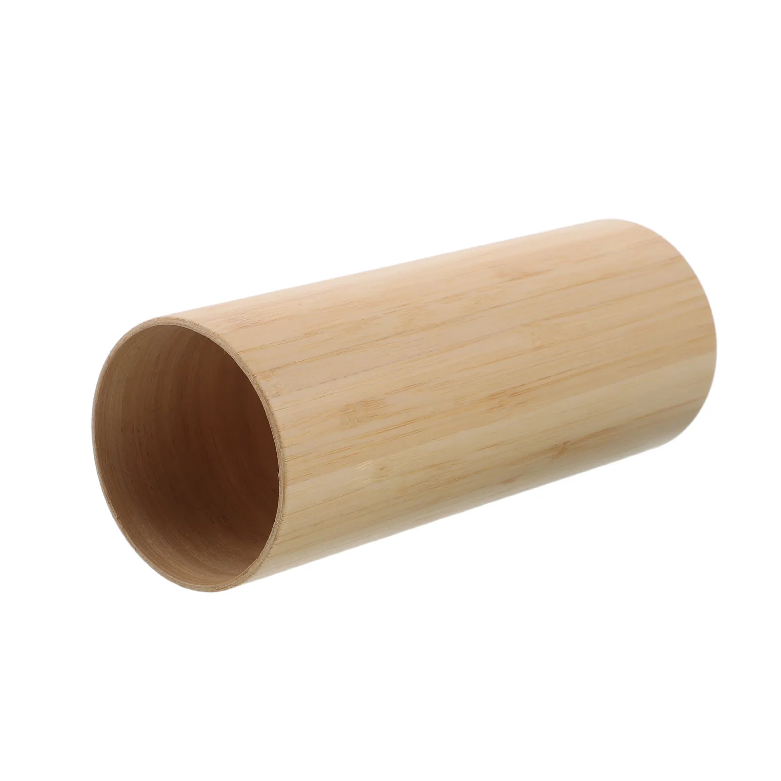 Bamboo Tube Wind Chime Parts Japanese Style Thick Bamboo Cylinder Soothing Sound Outdoor Garden Balcony Relaxing DIY Replacement