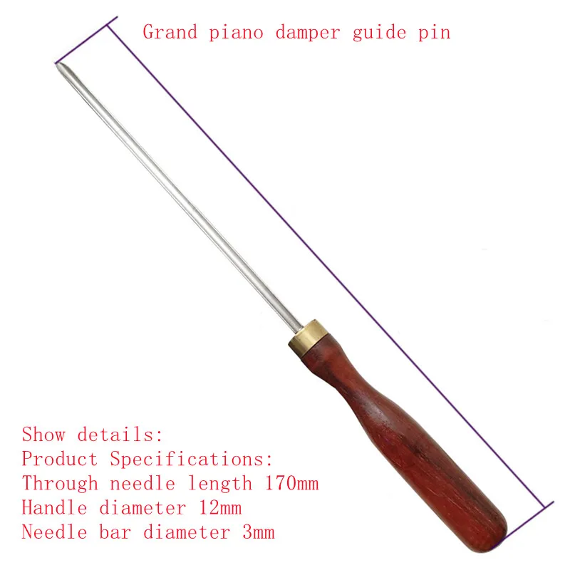 Zhong Jiang Klavier Tuning-Tool Grand Klavier Dämpfer Guide Platte Durch Nadel Expansion Dämpfer Fühlte Loch Werkzeug