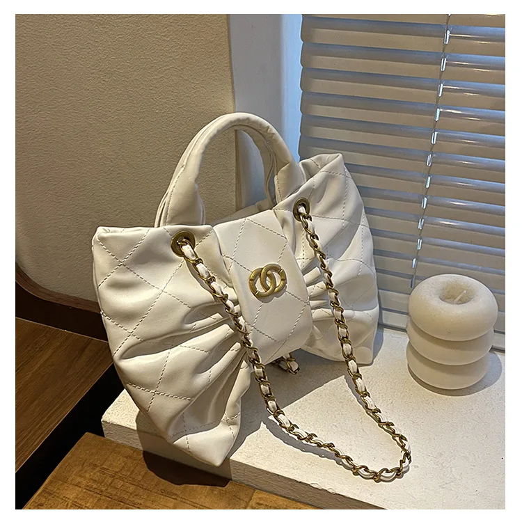 

2025 Women's Bow Underarm Bag, PU Leather Multi-way Shoulder Crossbody Purse, Elegant Handbag for Daily Commute & Dating