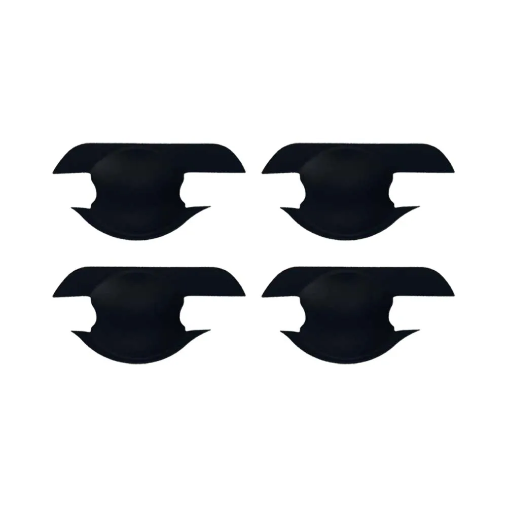 Car Decoration Door Bowl Cover For NAVARA D40 2007-2013 Matte Black Car Styling Stickers Upgrade Accessories Modify A Car