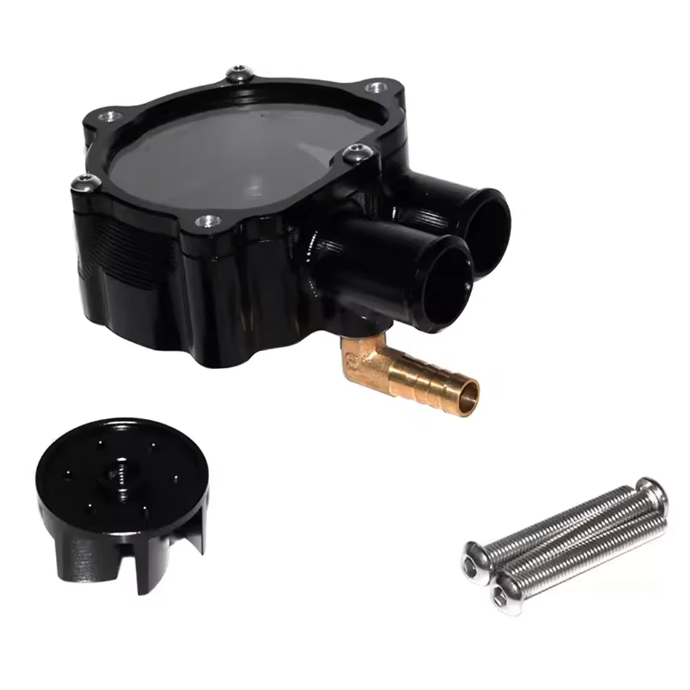 Per VESPA GTS 300 250 200 GTV GTS300 GTS250 accessori moto protezione della copertura della pompa dell\'acqua trasparente protezione del dispositivo