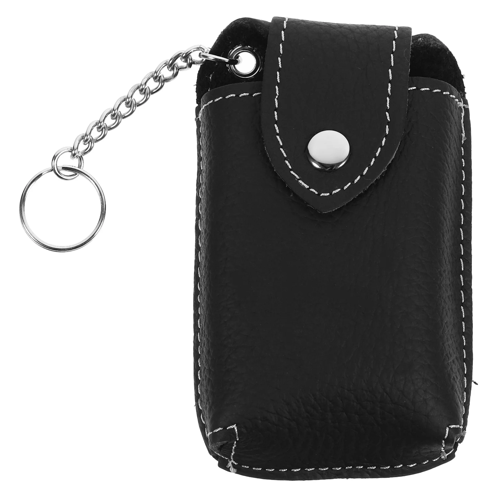 

Keychain Car Bag Keys Fob Holder for Protective Black Cover Man